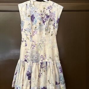 Zimmermann floral sleeveless dress